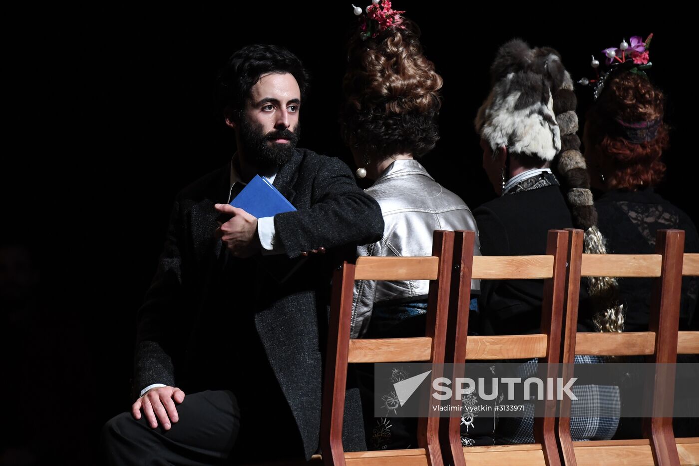 Run-through of play "Track 3" at Chekhov Theater Festival