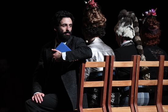 Run-through of play "Track 3" at Chekhov Theater Festival