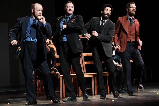 Run-through of play "Track 3" at Chekhov Theater Festival
