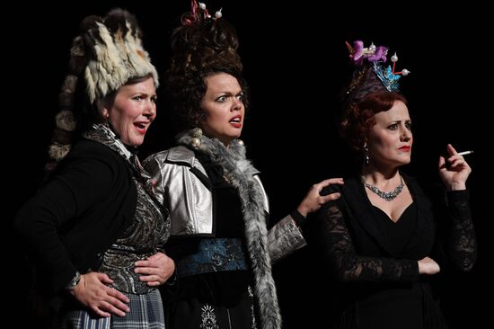 Run-through of play "Track 3" at Chekhov Theater Festival