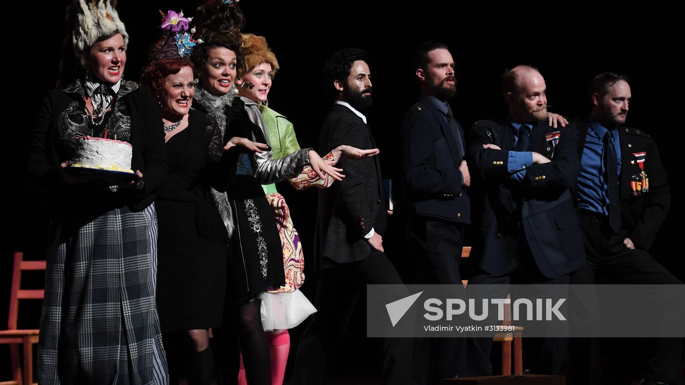 Run-through of play "Track 3" at Chekhov Theater Festival