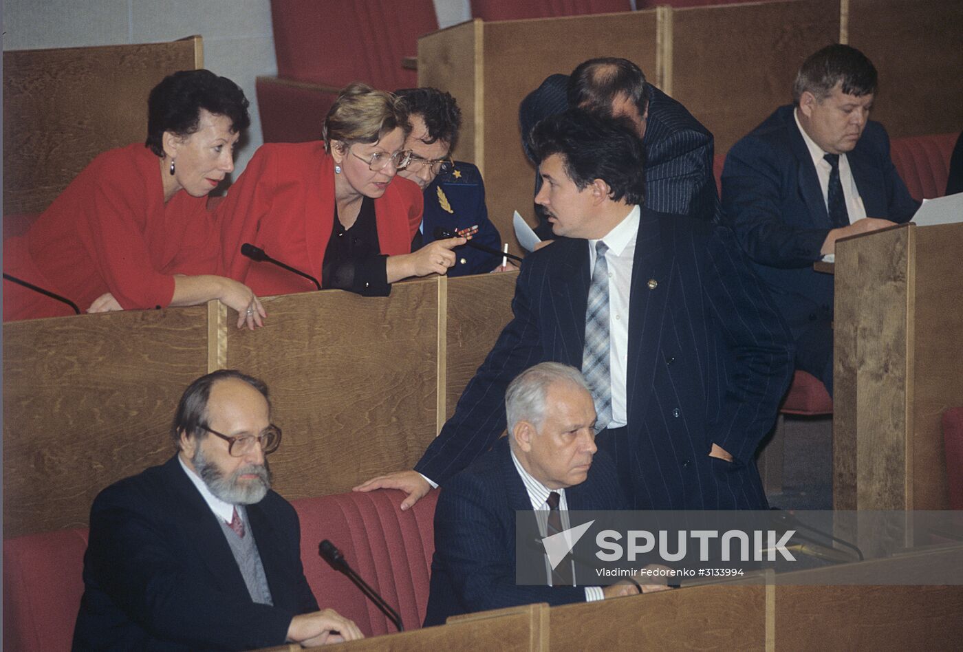 Deputies Vlasov, Lukyanov and Baburin