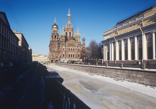Cathedral of the Savior on Spilt Blood in St. Petersburg