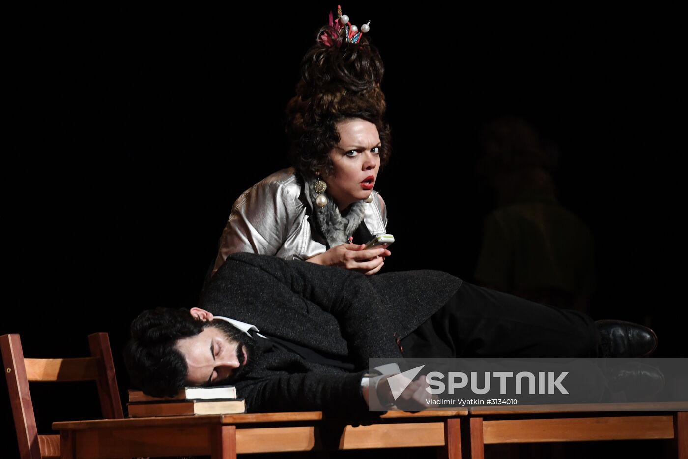Run-through of play "Track 3" at Chekhov Theater Festival