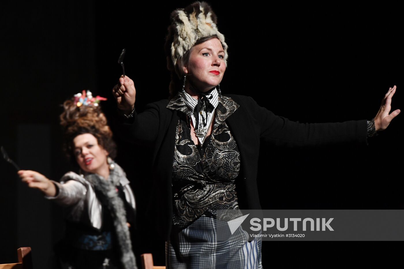 Run-through of play "Track 3" at Chekhov Theater Festival