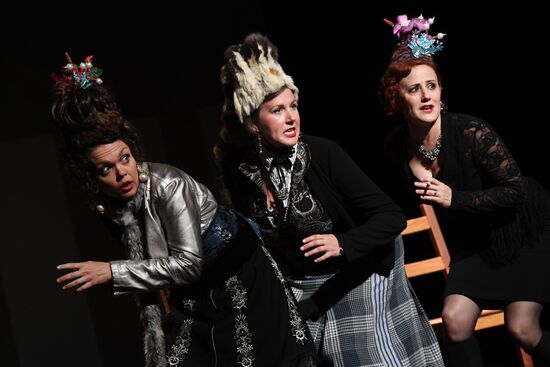 Run-through of play "Track 3" at Chekhov Theater Festival