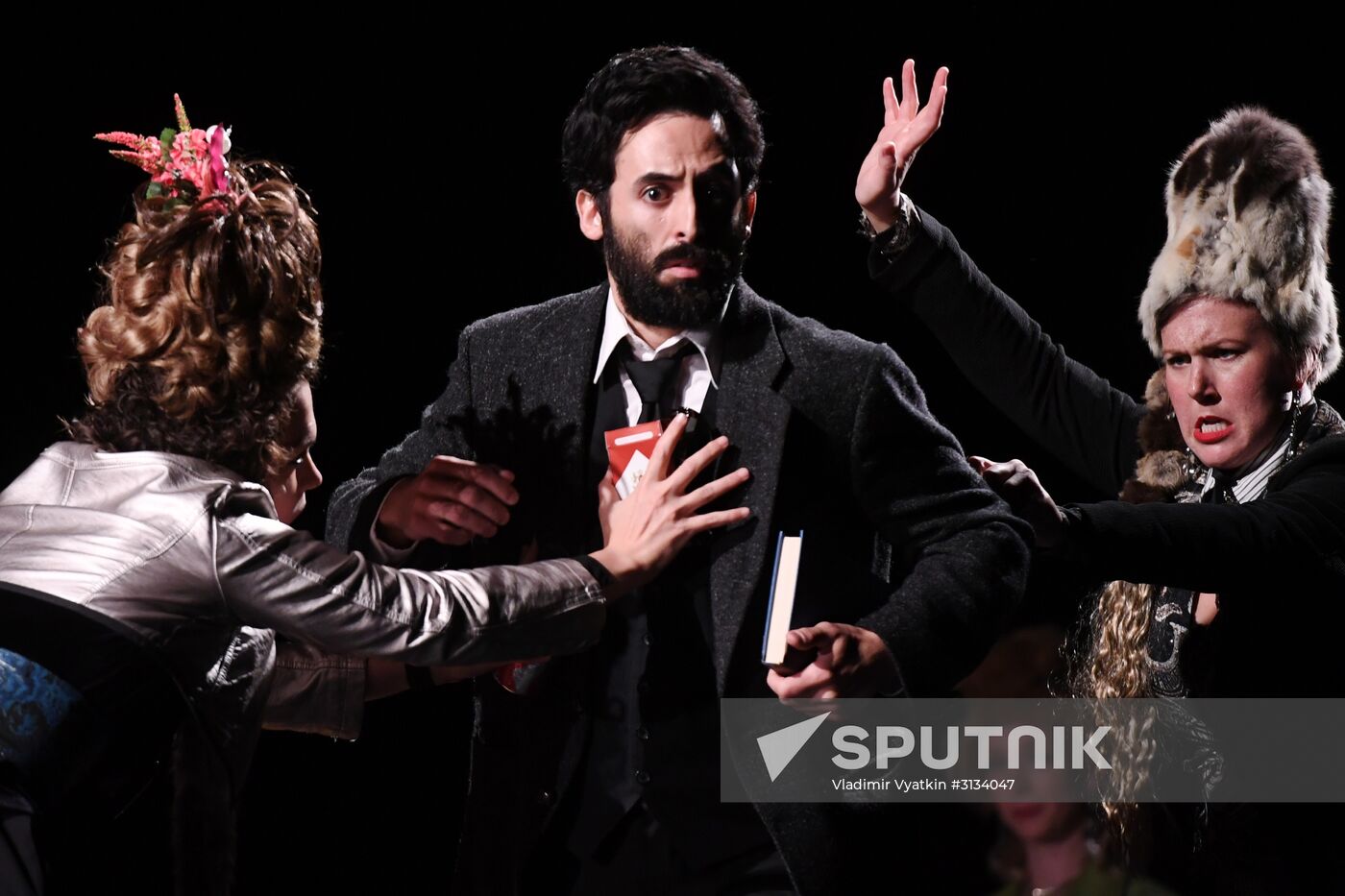 Run-through of play "Track 3" at Chekhov Theater Festival