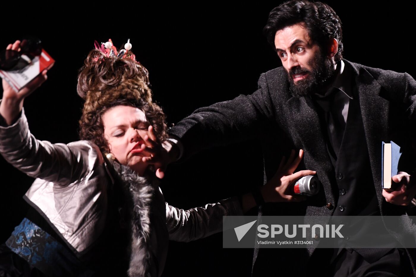 Run-through of play "Track 3" at Chekhov Theater Festival