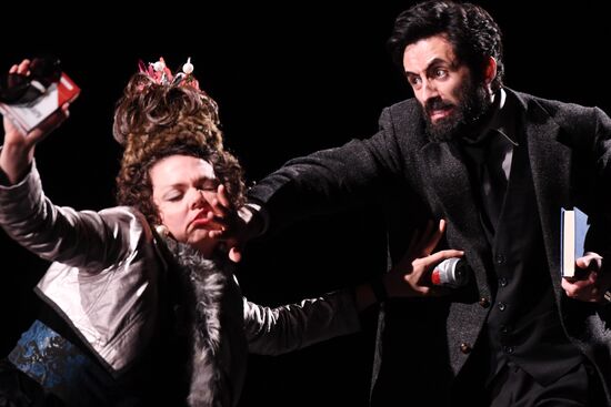 Run-through of play "Track 3" at Chekhov Theater Festival
