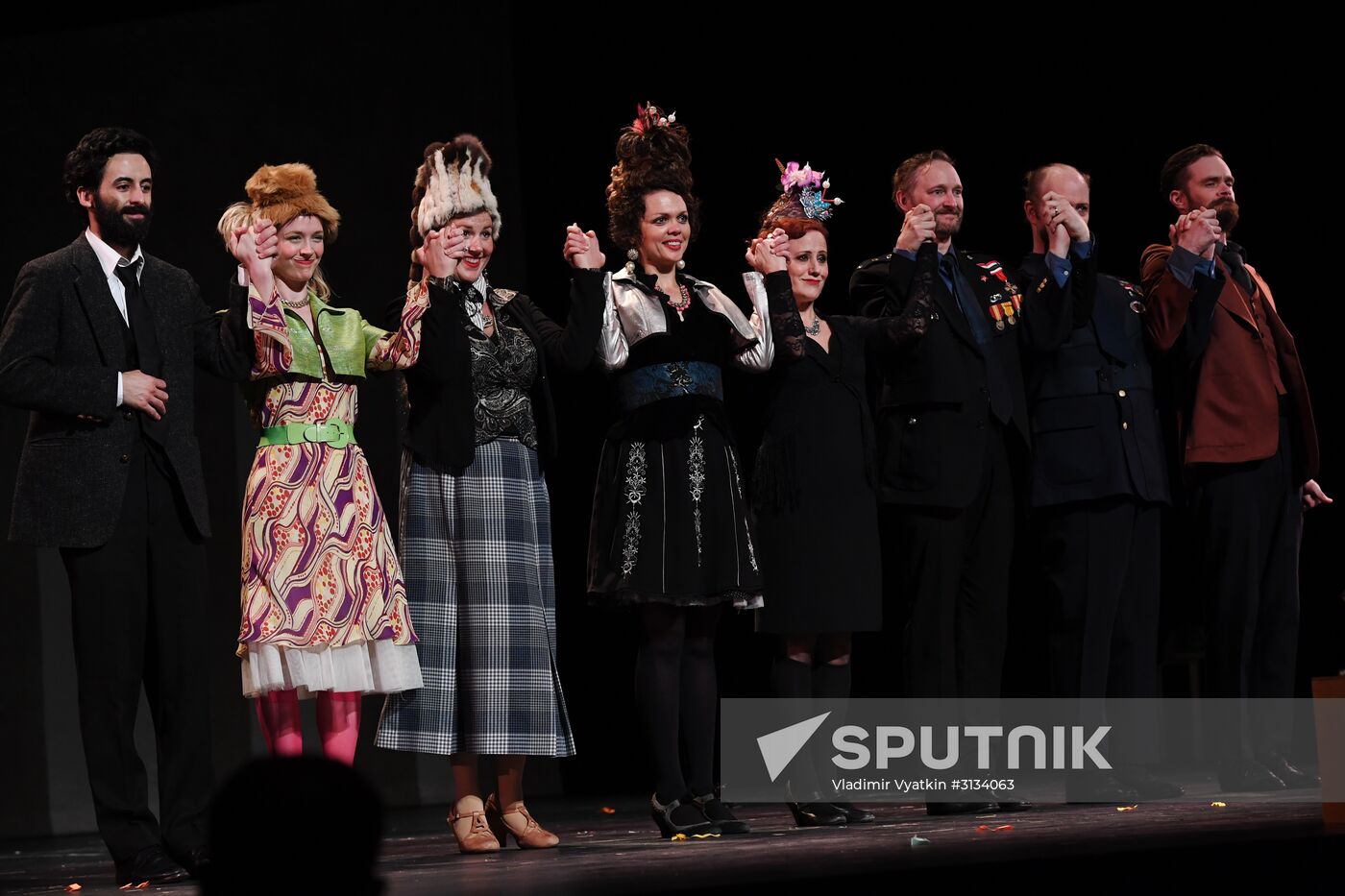 Run-through of play "Track 3" at Chekhov Theater Festival