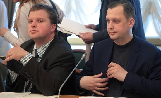 Blogger Council meeting at State Duma