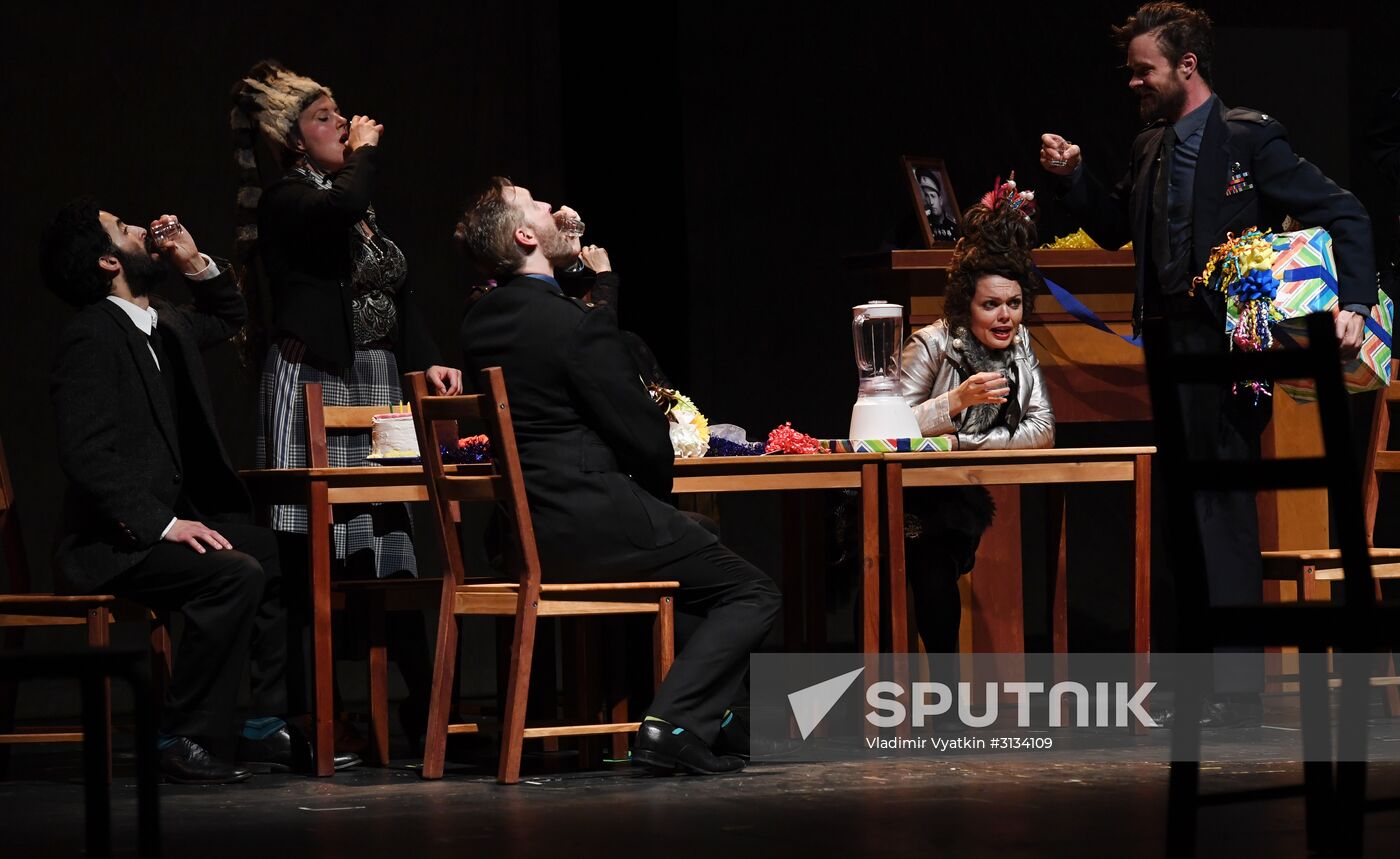 Run-through of play "Track 3" at Chekhov Theater Festival