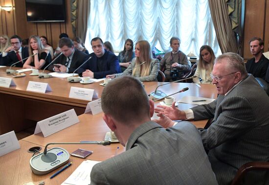 Blogger Council meeting at State Duma
