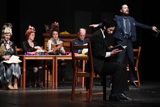 Run-through of play "Track 3" at Chekhov Theater Festival