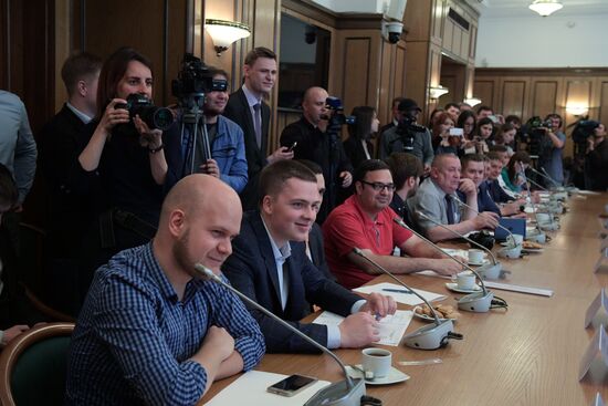 Blogger Council meeting at State Duma
