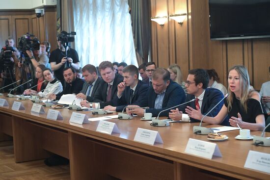 Blogger Council meeting at State Duma