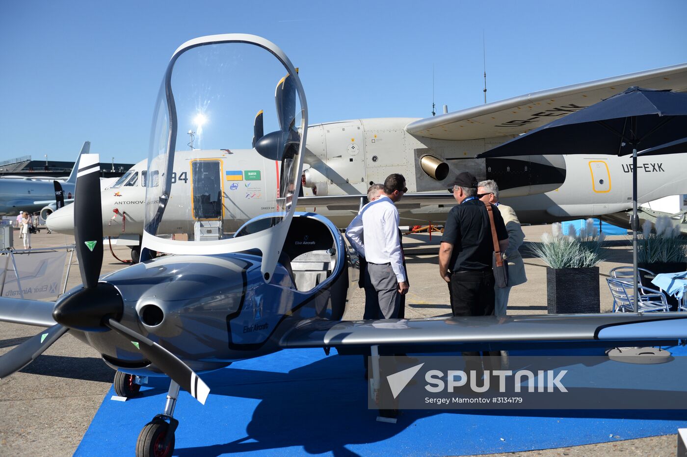 2017 International Paris Air Show at Paris-Le Bourget Airport