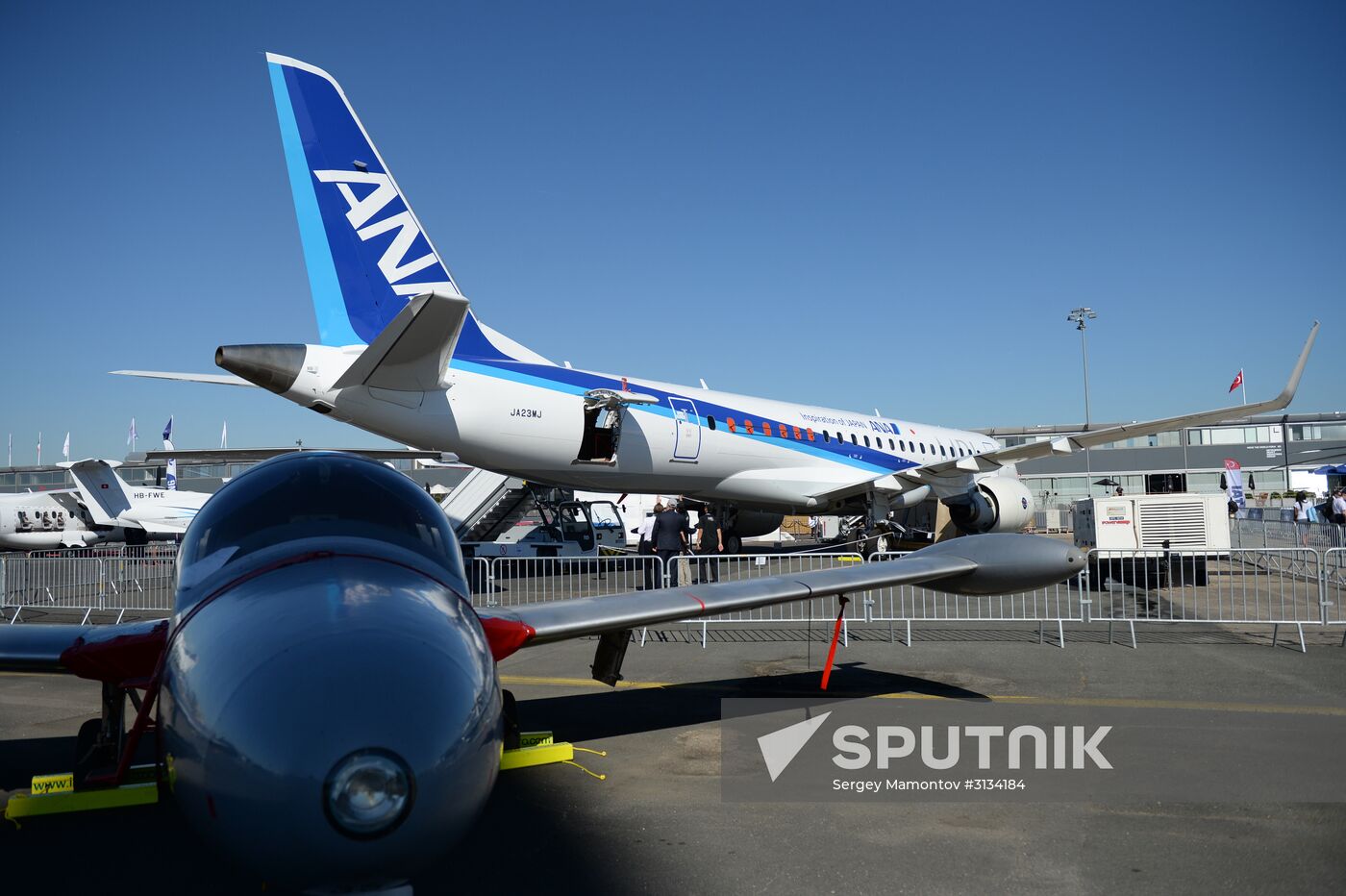 2017 International Paris Air Show at Paris-Le Bourget Airport