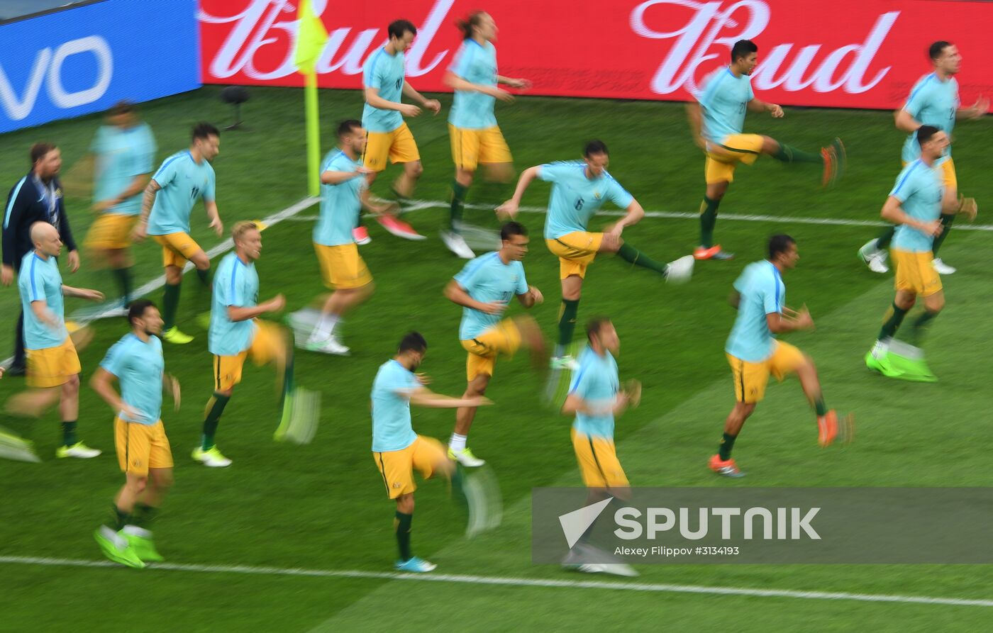 Football. 2017 FIFA Confederations Cup. Australia vs. Germany