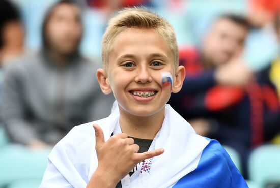 Football. 2017 FIFA Confederations Cup. Australia vs. Germany
