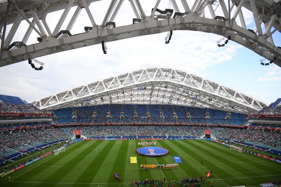 Football. 2017 FIFA Confederations Cup. Australia vs. Germany