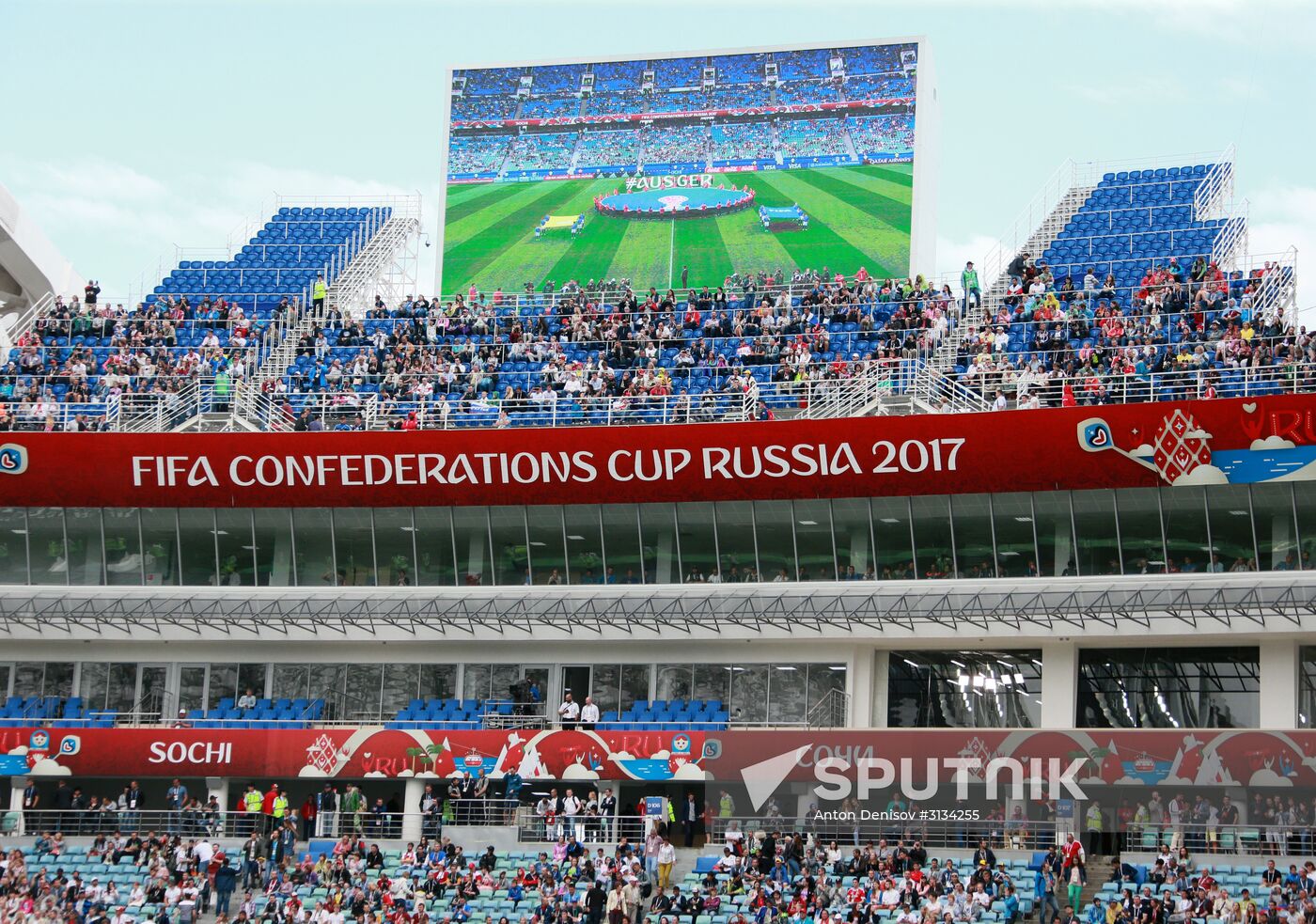Football. 2017 FIFA Confederations Cup. Australia vs. Germany