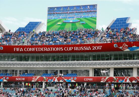 Football. 2017 FIFA Confederations Cup. Australia vs. Germany