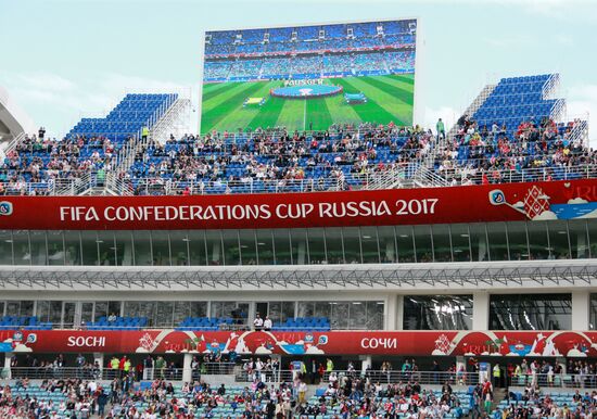 Football. 2017 FIFA Confederations Cup. Australia vs. Germany