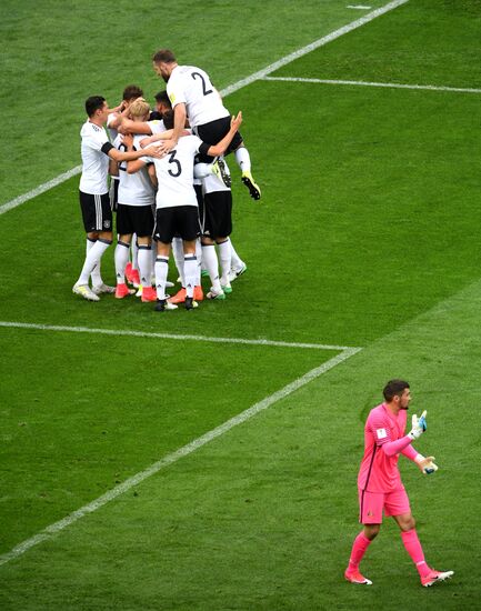 Football. 2017 FIFA Confederations Cup. Australia vs. Germany