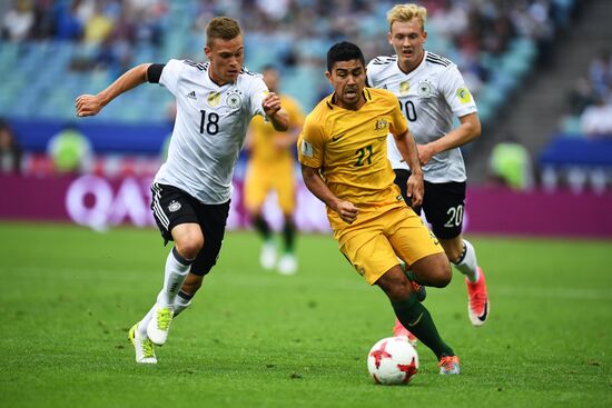 Football. 2017 FIFA Confederations Cup. Australia vs. Germany