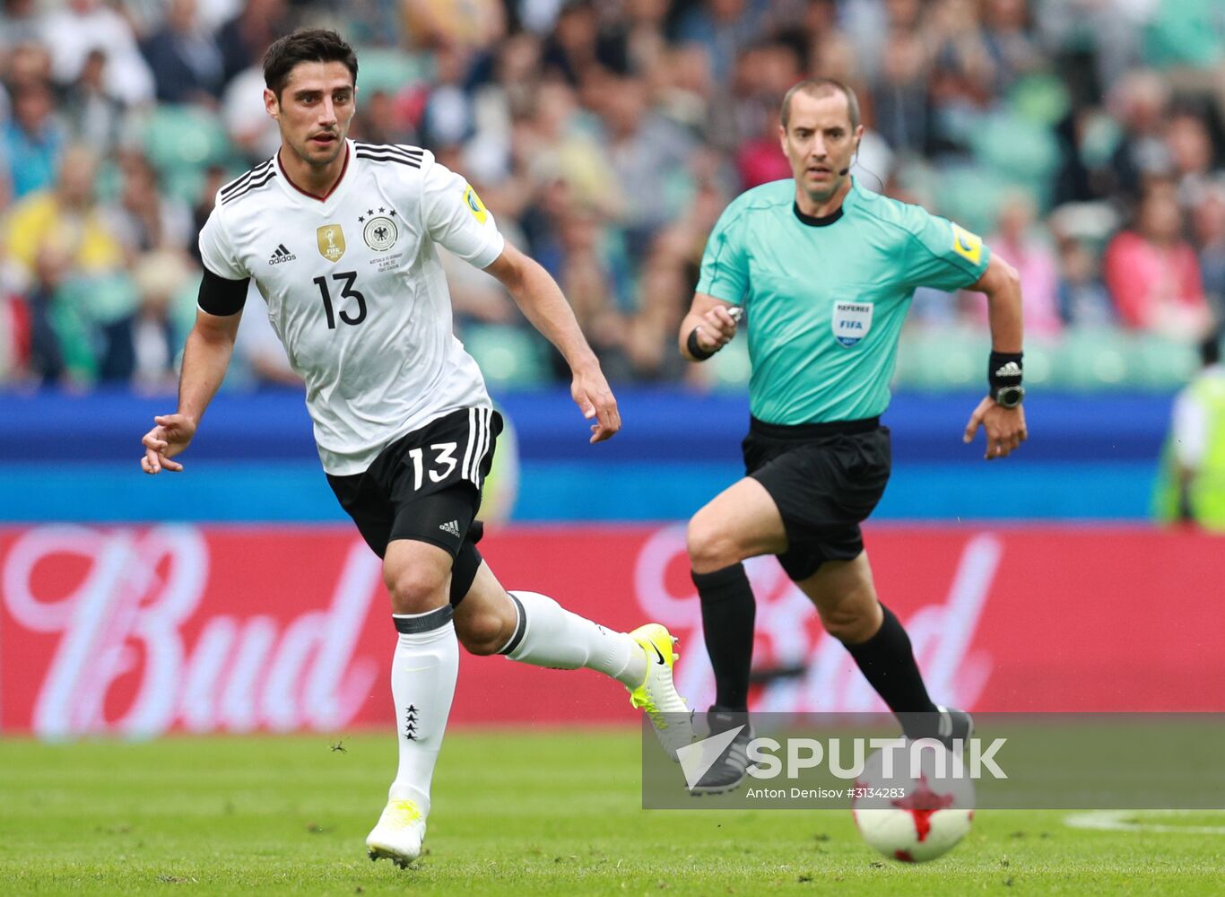 Football. 2017 FIFA Confederations Cup. Australia vs. Germany