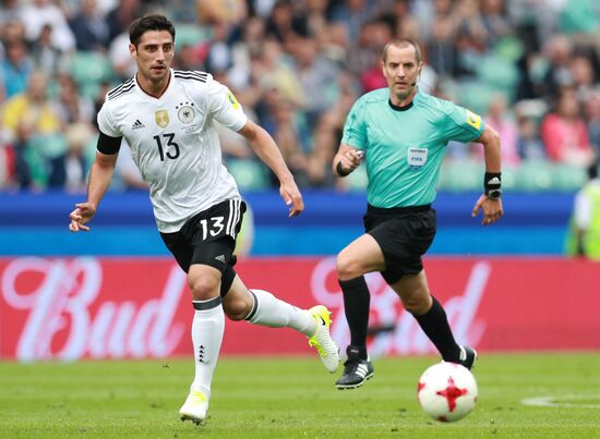 Football. 2017 FIFA Confederations Cup. Australia vs. Germany