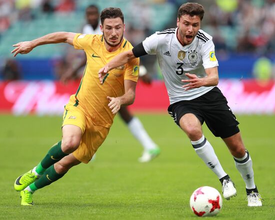 Football. 2017 FIFA Confederations Cup. Australia vs. Germany
