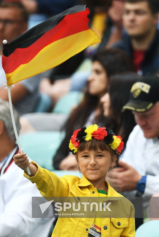 Football. 2017 FIFA Confederations Cup. Australia vs. Germany