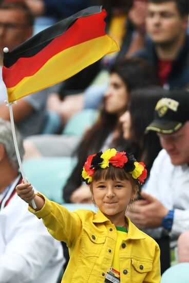 Football. 2017 FIFA Confederations Cup. Australia vs. Germany
