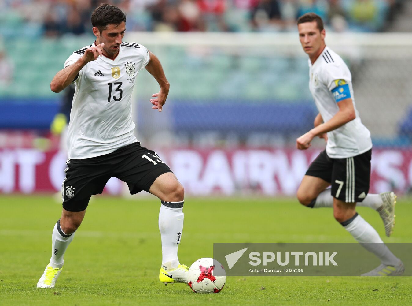 Football. 2017 FIFA Confederations Cup. Australia vs. Germany