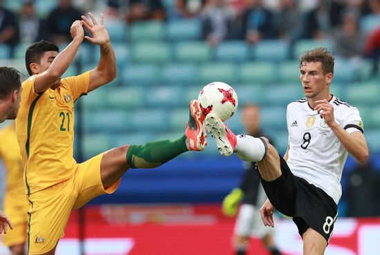 Football. 2017 FIFA Confederations Cup. Australia vs. Germany