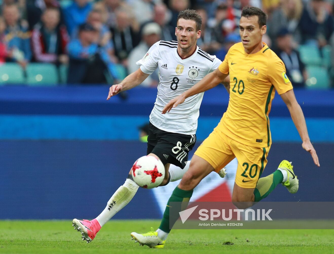 Football. 2017 FIFA Confederations Cup. Australia vs. Germany