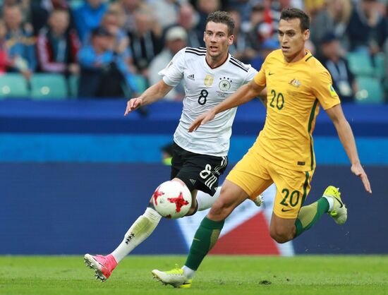 Football. 2017 FIFA Confederations Cup. Australia vs. Germany