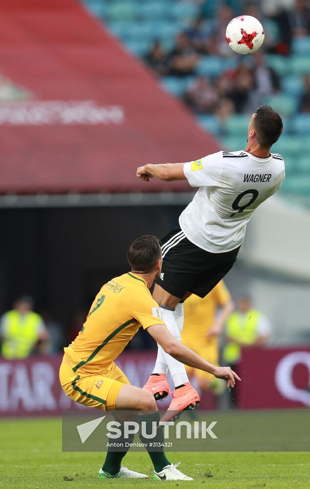 Football. 2017 FIFA Confederations Cup. Australia vs. Germany