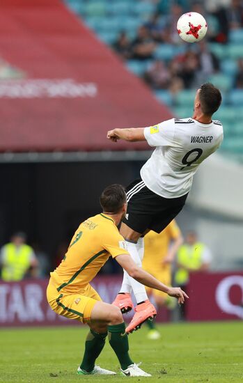 Football. 2017 FIFA Confederations Cup. Australia vs. Germany