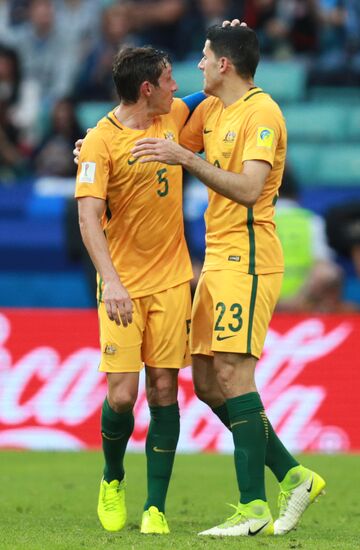 Football. 2017 FIFA Confederations Cup. Australia vs. Germany