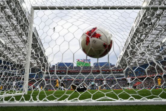 Football. 2017 FIFA Confederations Cup. Australia vs. Germany
