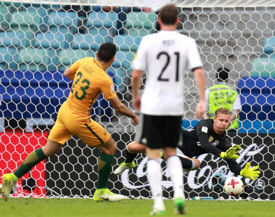 Football. 2017 FIFA Confederations Cup. Australia vs. Germany