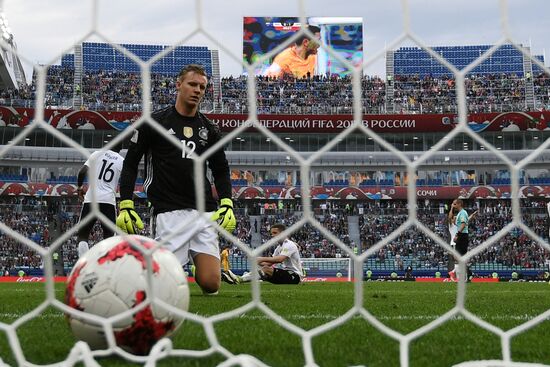 Football. 2017 FIFA Confederations Cup. Australia vs. Germany