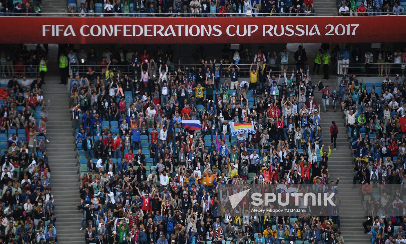Football. 2017 FIFA Confederations Cup. Australia vs. Germany