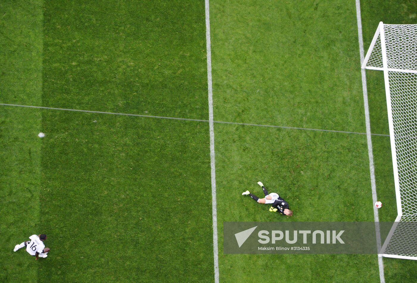 Football. 2017 FIFA Confederations Cup. Australia vs. Germany