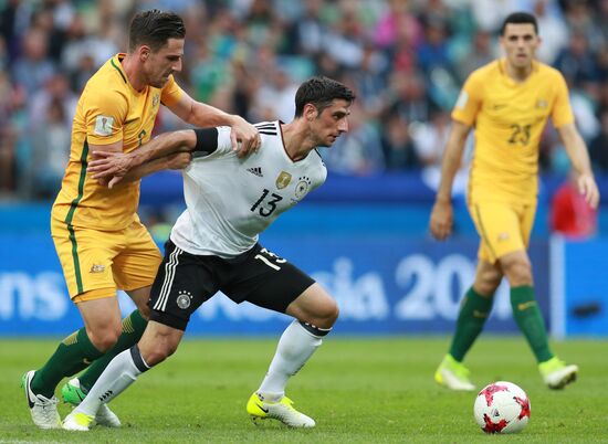Football. 2017 FIFA Confederations Cup. Australia vs. Germany
