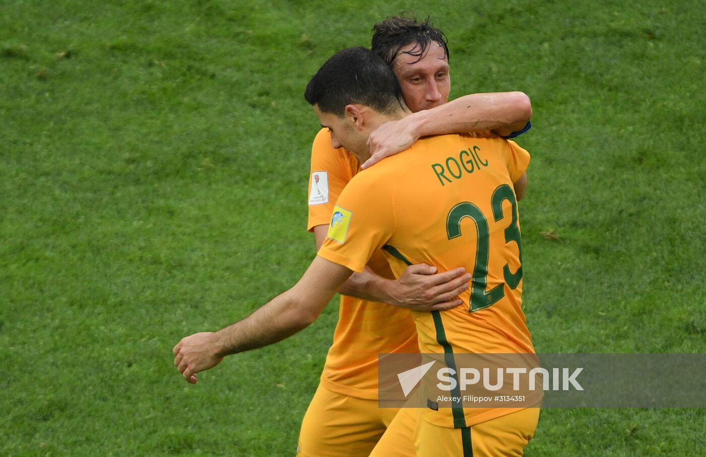 Football. 2017 FIFA Confederations Cup. Australia vs. Germany