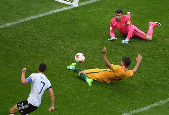 Football. 2017 FIFA Confederations Cup. Australia vs. Germany